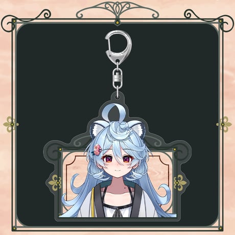 【ぶいぱい2期生スターターグッズ】アクリルキーホルダー 綿貫ねぐせ