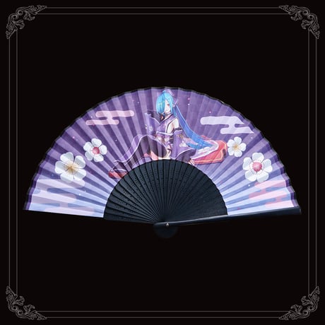 【ヤマト イオリ　1stソロライブグッズ】おしゃれな和柄扇子