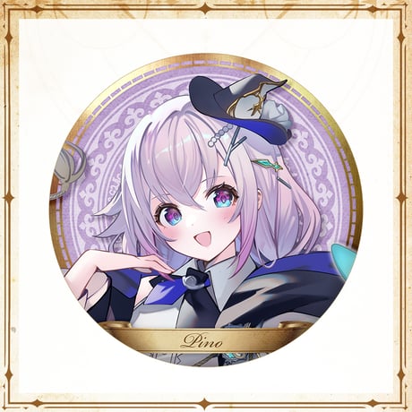 【APP LAND 魔法学生風グッズ】缶バッジ カルロ・ピノ
