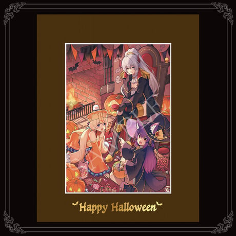 みりくるんハロウィンキャラファインマットB