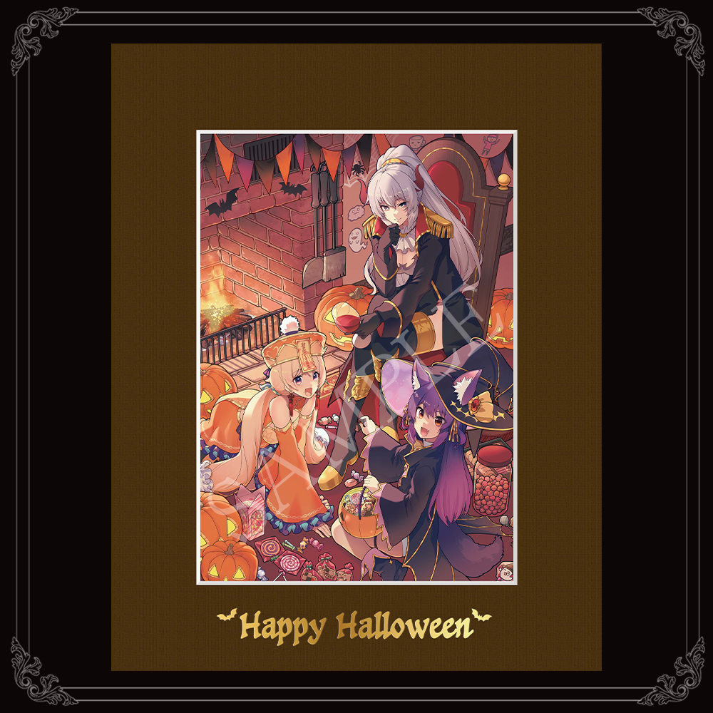 みりくるんハロウィンキャラファインマットB | APPLAND OFFICIAL SHOP