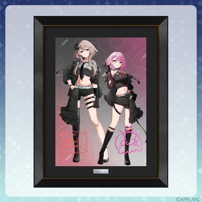 数量限定 星々の共鳴】シリアルナンバー付き A3キャラファイングラフ