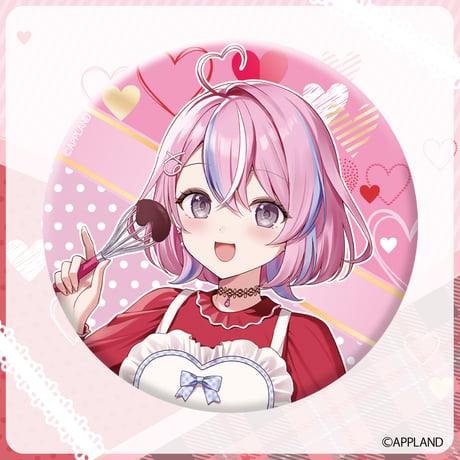 【ぶいぱい バレンタイングッズ2025】缶バッジ