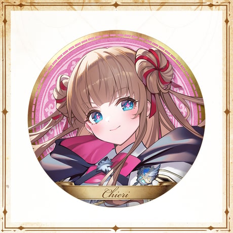 【APP LAND 魔法学生風グッズ】缶バッジ 花京院ちえり