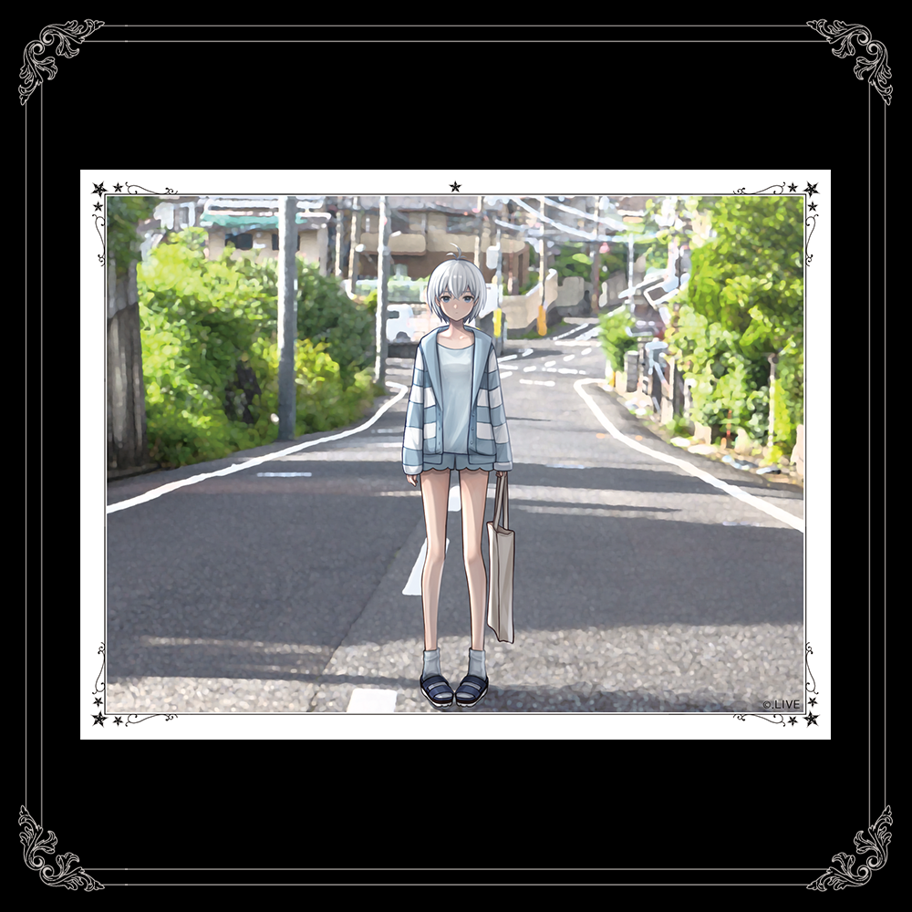電脳少女シロ 星鏡MVプレートアクリルスタンド | APPLAND OFFICIAL SHOP