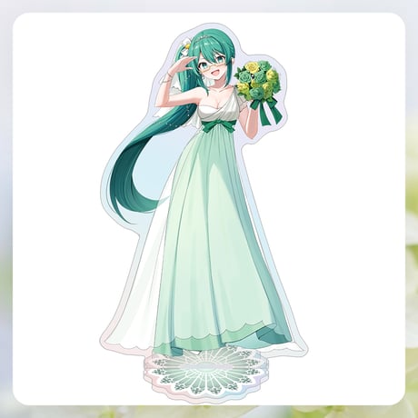 【.LIVEジューンブライド2024】神楽すず オーロラアクリルスタンド