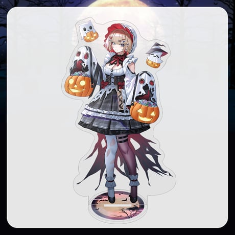 【APP LAND ハロウィングッズ2024】アクリルスタンド 紅蓮罰まる
