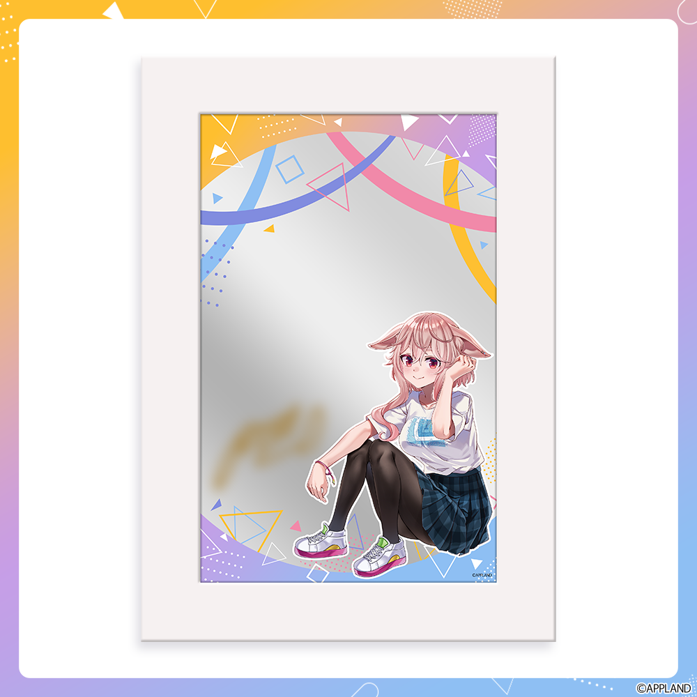 はんぱない文化祭2025】直筆サイン付きアクリルミラープレート