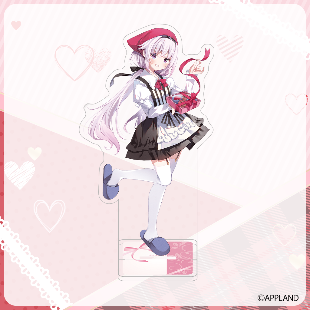 ガルフ バレンタイン イベント グッズ アクリルスタンド セット グッズ販売】「.LIVE」・「ぶいぱい」所属のVTuber、合計11名の