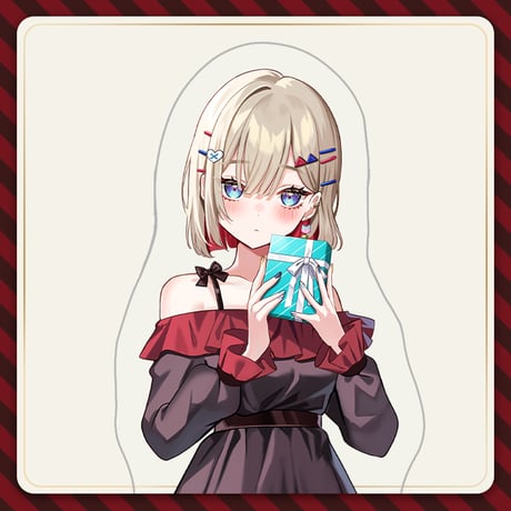 【ぶいぱい Bitter バレンタイン】紅蓮罰まる アクリルスタンド