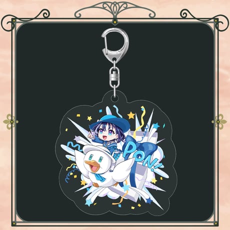 【十六夜ちはや誕生日記念グッズ2024】アクリルキーホルダー