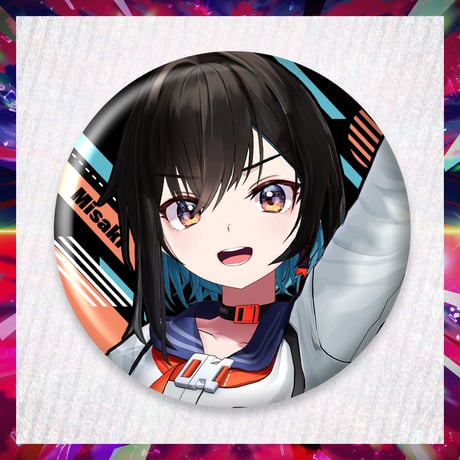 【 ぶいぱい 1st LIVE 〜百鬼夜行〜】缶バッジ 鬼頭みさき