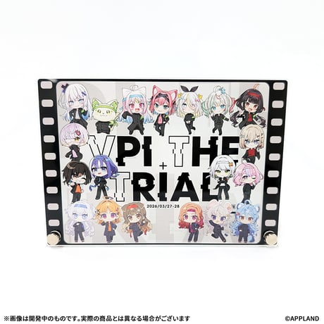 【事後販売 VPI THE TRIAL】B6アクリルパネル