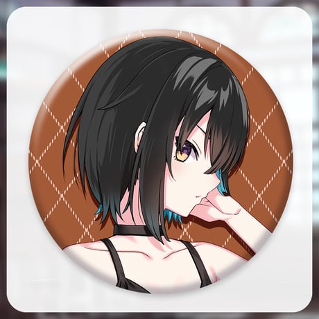 【ぶいぱい1期生1周年記念グッズ】缶バッジ(鬼頭みさき)