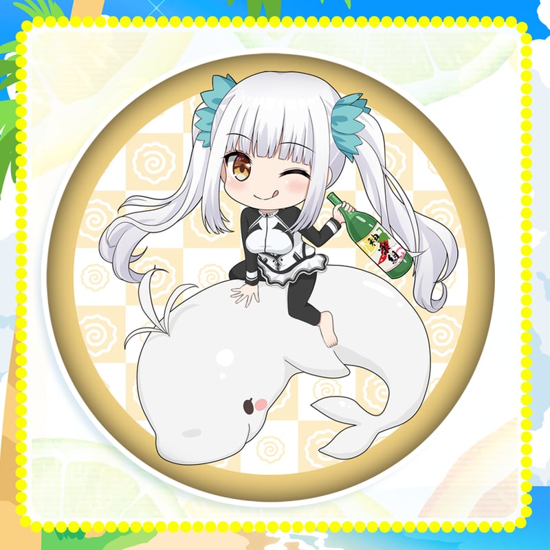 シロ様　缶バッジ シロ&神楽組セット（キャンバスアート、缶バッチ4種） | APPLAND