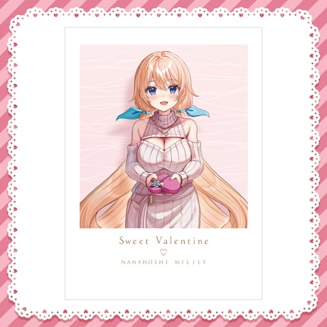 【.LIVE Sweet バレンタイン】ランダムチェキ風カード