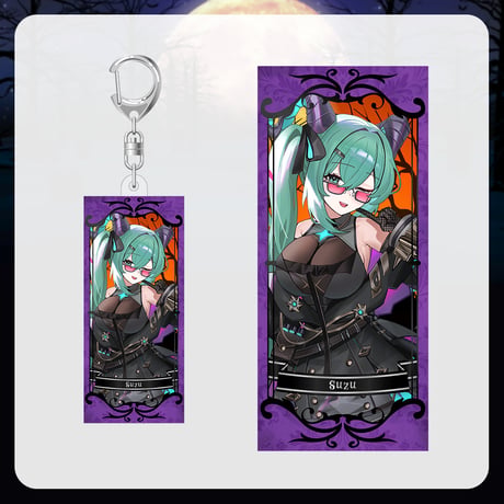 【APP LAND ハロウィングッズ2024】アクリルキーホルダー 神楽すず