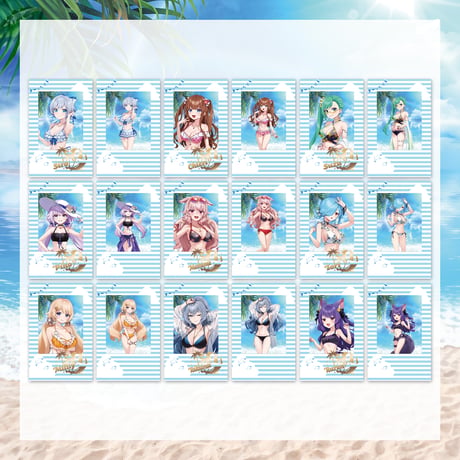 【どっとライブ水着グッズ 2024】ランダムチェキ風カード