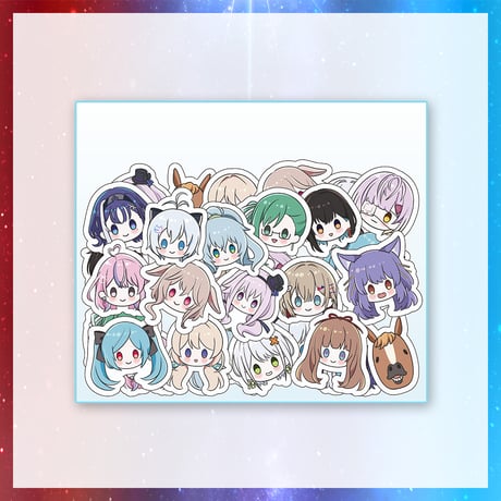 【星祭グッズ】フレークシール