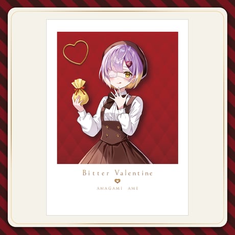 【ぶいぱい Bitter バレンタイン】ランダムチェキ風カード