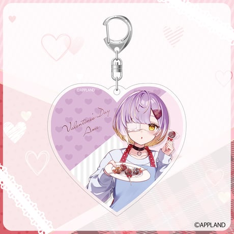 【ぶいぱい バレンタイングッズ2025】アクリルキーホルダー