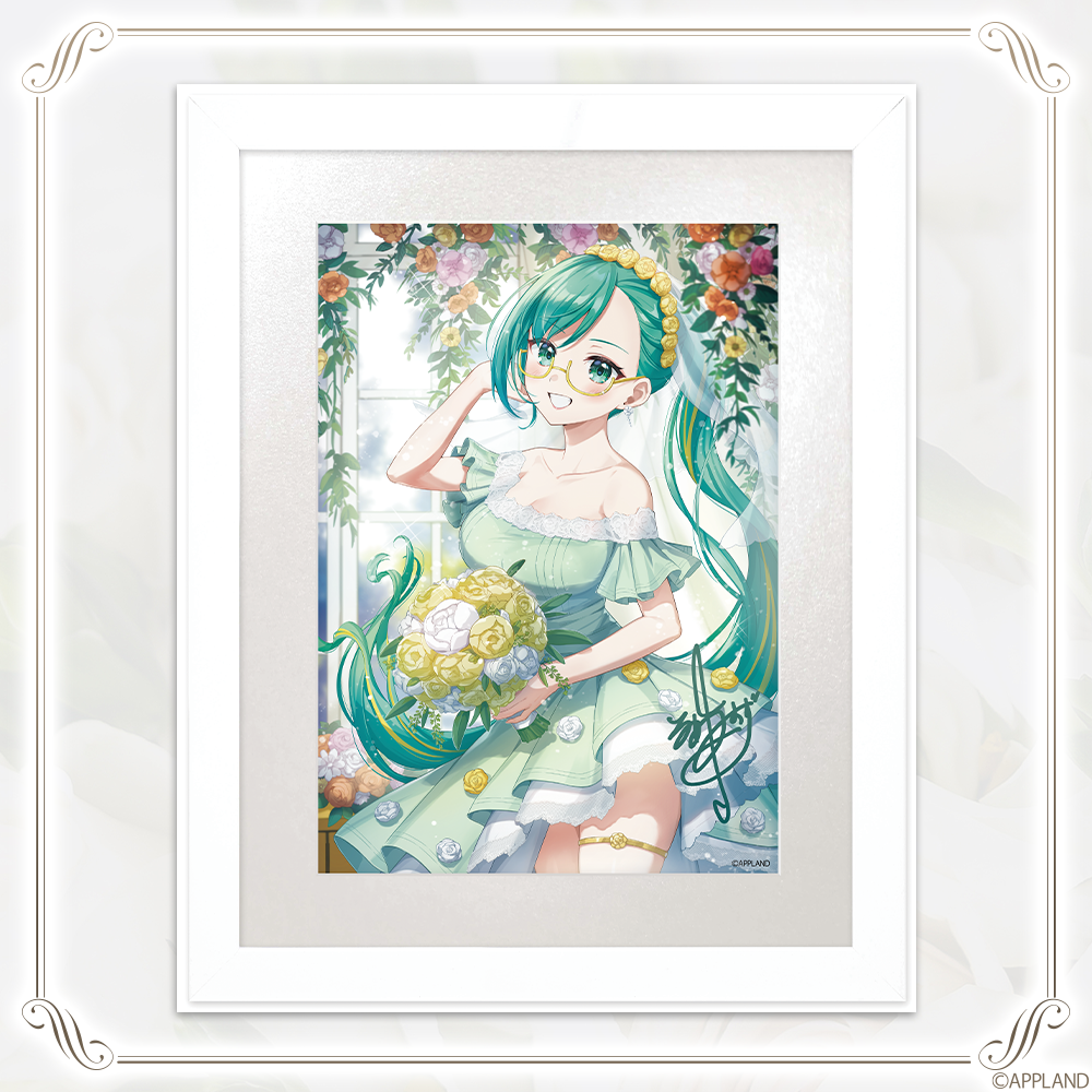 APPLANDジューンブライド2025グッズ】A4キャラファイングラフ+