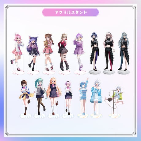 【シャッフルオリソングッズ】アクリルスタンド
