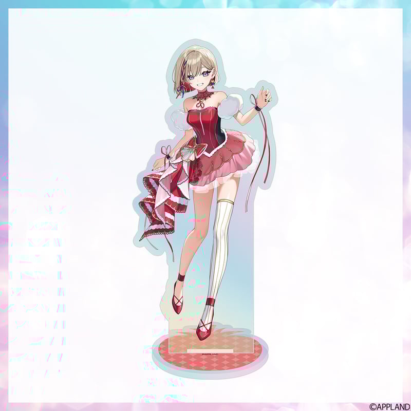 藤田ことね　オーロラアクリルスタンド　アンサンブルスパークル 学園アイドルマスター 藤田ことね サンシャイン水族館 オーロラ