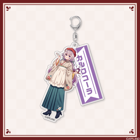 【Tr!c trac×コーラコラボグッズ】2連アクリルキーホルダー