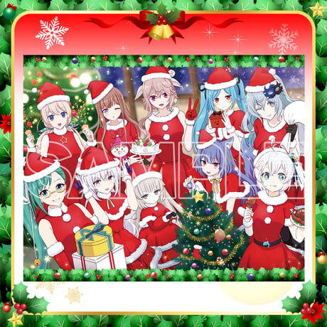 【どっとライブクリスマス2021グッズ】キャンバスアート
