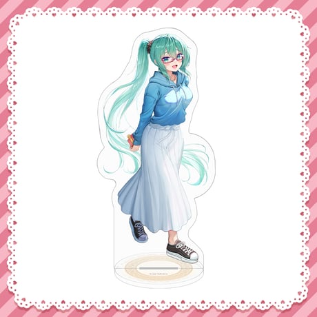【.LIVE Sweet バレンタイン】神楽すず アクリルスタンド