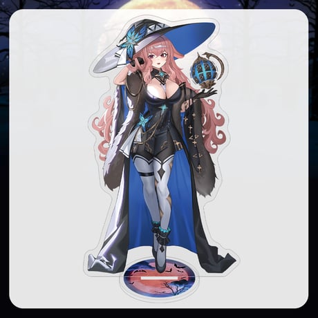 【APP LAND ハロウィングッズ2024】アクリルスタンド もこ田めめめ