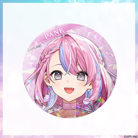 【ぶいぱい1期生2周年グッズ】ホログラム缶バッジ
