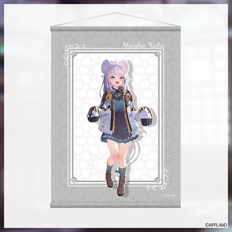 ぶいぱい2期生ハーフアニバーサリーグッズ】タペストリー