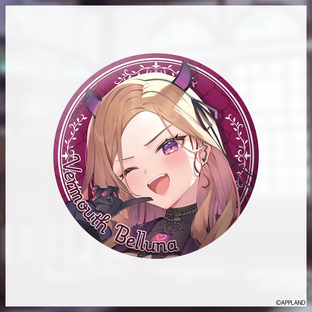 ぶいぱい2期生ハーフアニバーサリーグッズ】缶バッジ | APPLAND