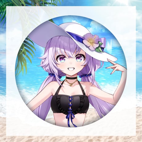 【どっとライブ水着グッズ 2024】カルロ・ピノ 缶バッジ
