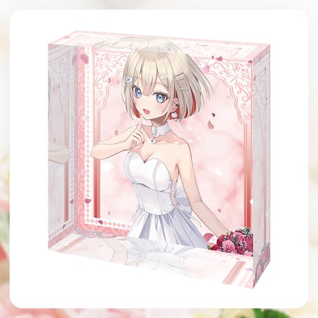 【ぶいぱいジューンブライド2024】紅蓮罰まる アクリルブロック