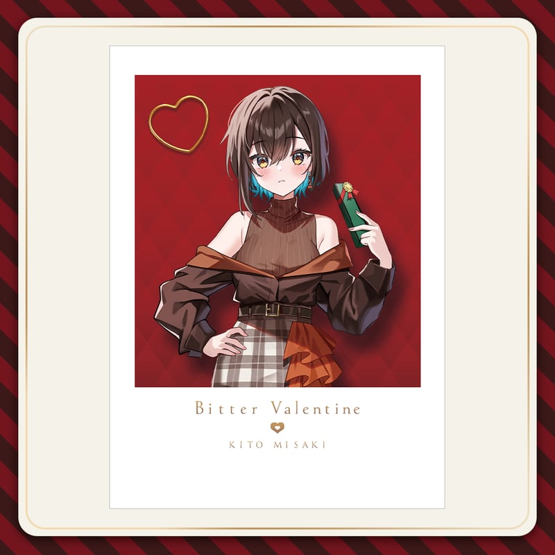 ぶいぱい Bitter バレンタイン】ランダムチェキ風カード ぶいぱい Bitter バレンタイン】ランダムチェキ風カード