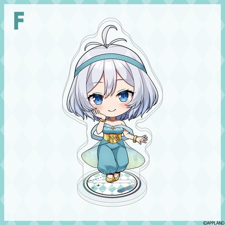 【電脳少女シロ ×DiCE&AIMコラボグッズ】ミニキャラアクリルスタンド