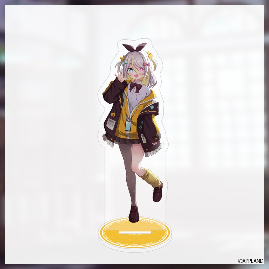 ぶいぱい2期生ハーフアニバーサリーグッズ　キャラファイングラフ　50個限定 アップランド所属「ぶいぱい」2期生の『ハーフアニバーサリー