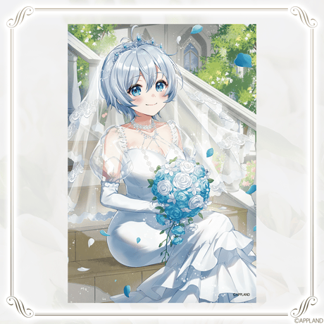 【APPLANDジューンブライド2025グッズ】イメージリングネックレス+ポストカード(通常版)セット