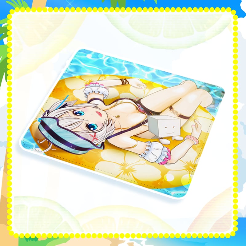 電脳少女シロ新水着グッズセット（マウスパッド、タンブラー、ハンド