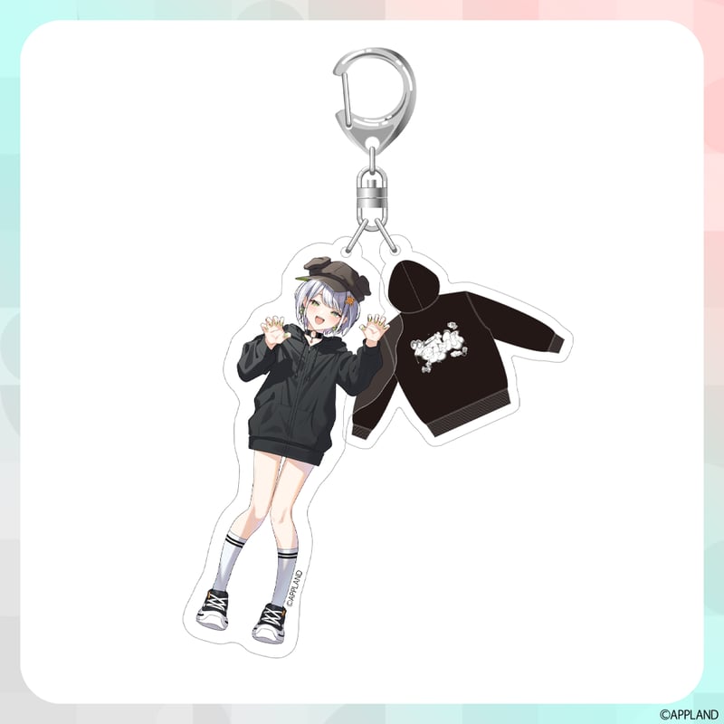 【アベレージ×Rooms】パーカー（ナチュラル）M ＋ アクリルキーホルダー アベレージ×Rooms】パーカー（ナチュラル）M ＋ アクリルキーホルダー