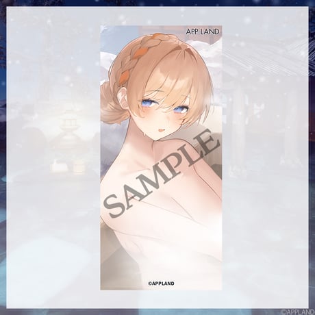 【APPLAND 温泉グッズ】壁紙セット 七星みりり
