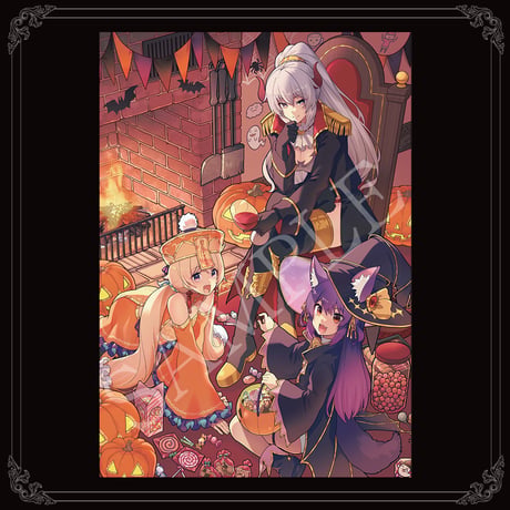 みりくるんハロウィンキャラファインマットB