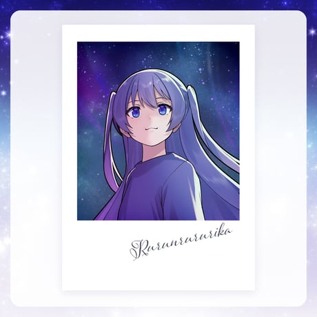 【.LIVE 1st fes. 星物語 Blu-ray発売記念グッズ】ランダムチェキ風カード