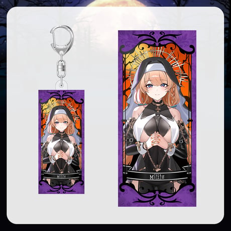 【APP LAND ハロウィングッズ2024】アクリルキーホルダー 七星みりり