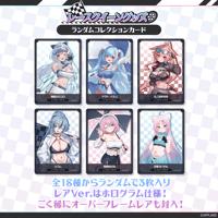 【レースクイーングッズ】ランダムコレクションカード(3枚入り)