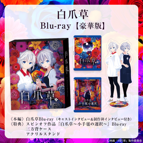 【映画 白爪草】Blu-ray