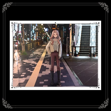 もこ田めめめ　星鏡MVプレートアクリルスタンド